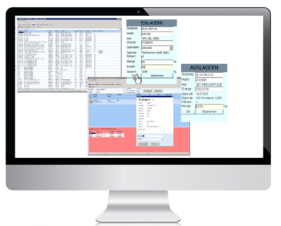iScan WMS Central administration and recording of warehouse data